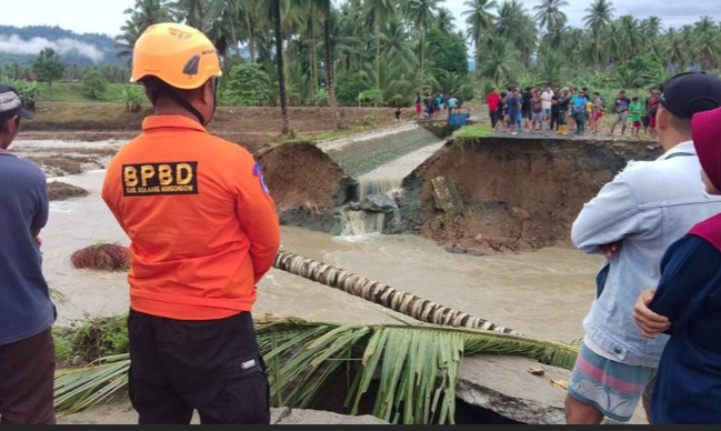 4 Kabupaten di Sulut Diterjang Banjir-Longsor Imbas Cuaca Ekstrim